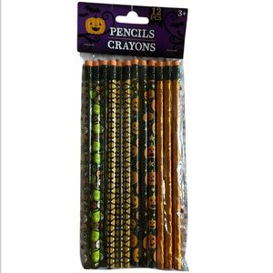 Set of 12 Halloween Pencils New in Package